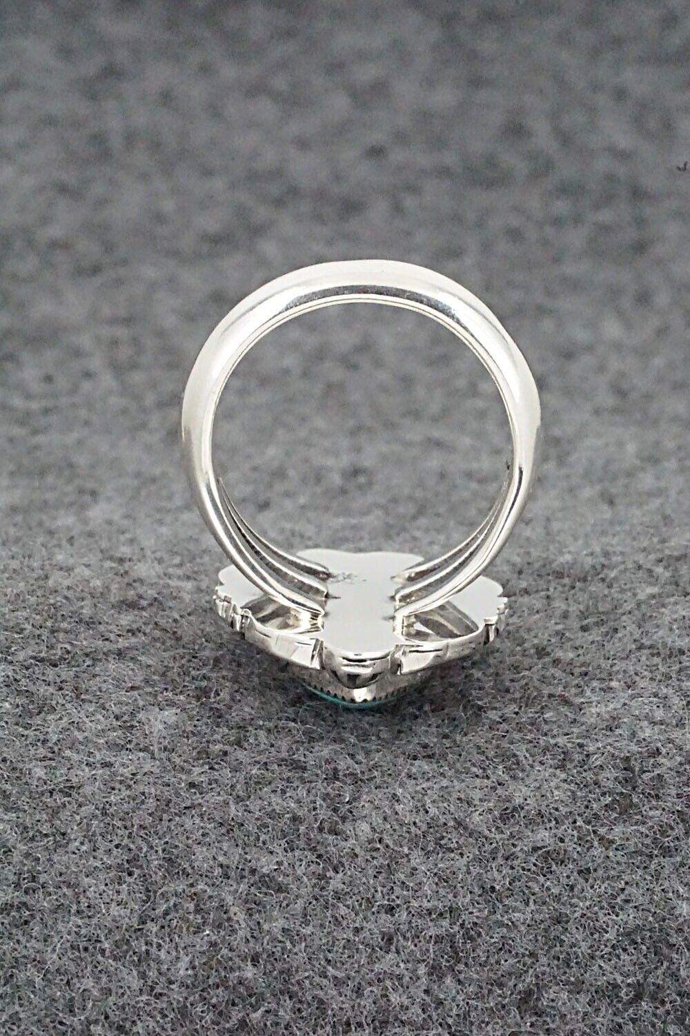 Turquoise & Sterling Silver Ring - Irvin Tsosie - Size 9