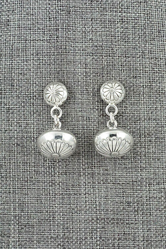 Sterling Silver Earrings - Marie Yazzie