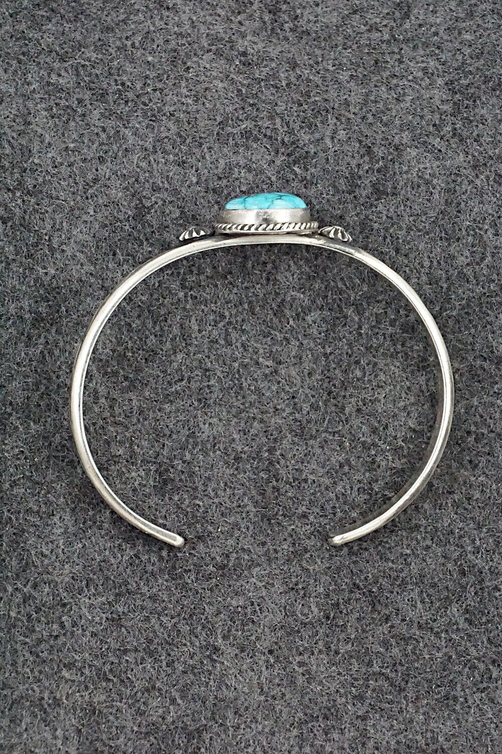 Turquoise & Sterling Silver Bracelet - Samuel Yellowhair