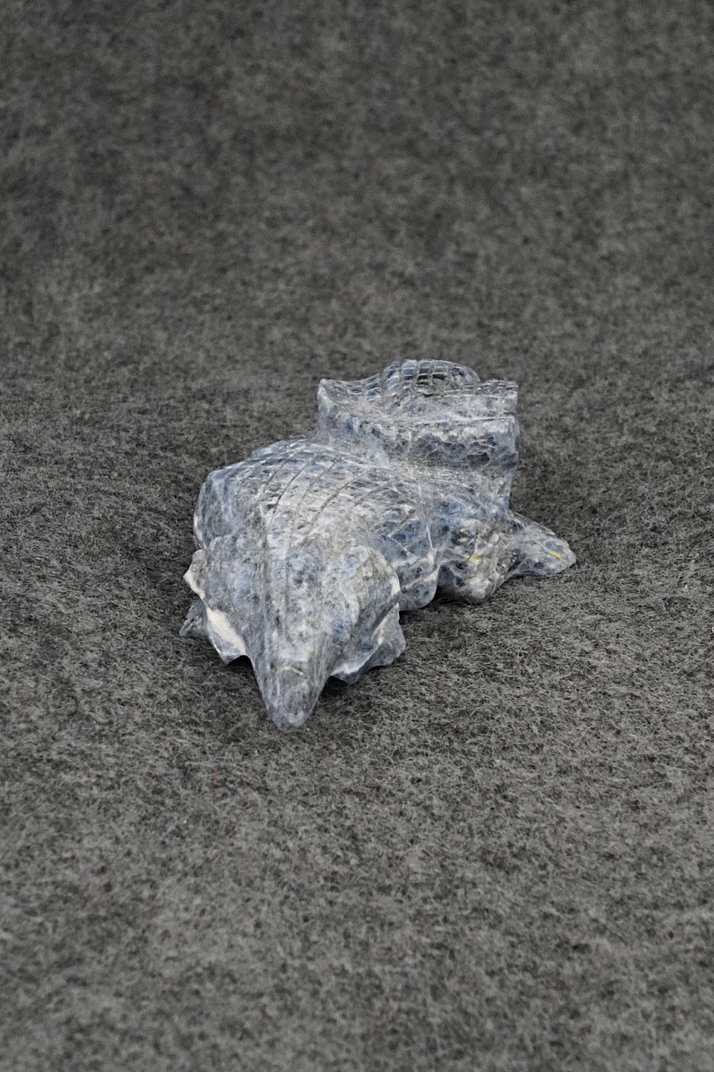 Horned Toad Zuni Fetish Carving - Tony Mackel