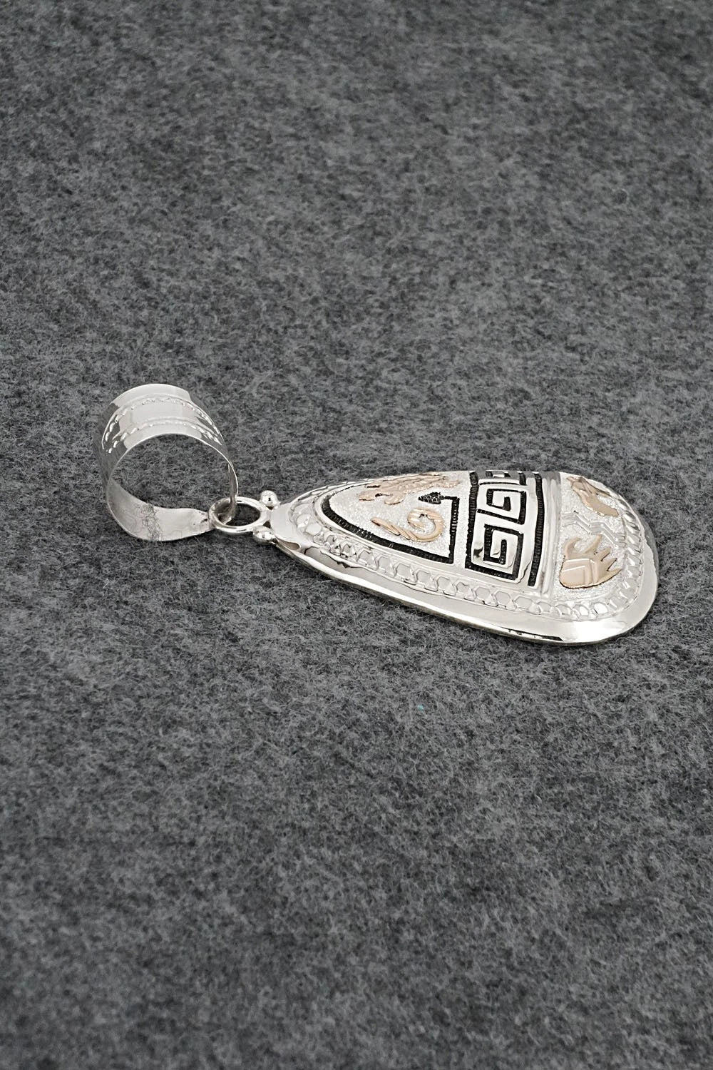 Sterling Silver & Gold Fill Pendant - Allison Manulito