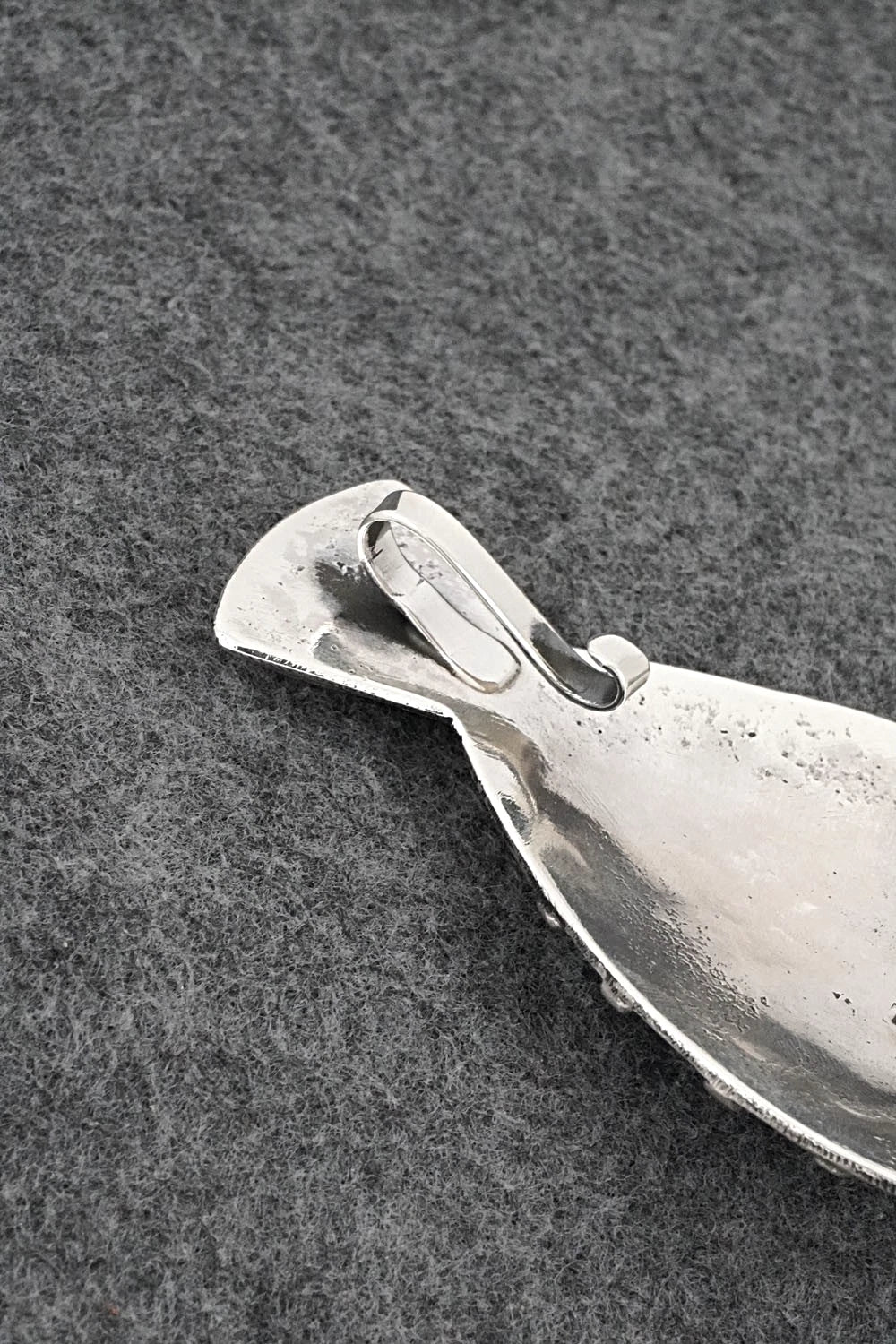 Turquoise & Sterling Silver Pendant - Delbert Arviso