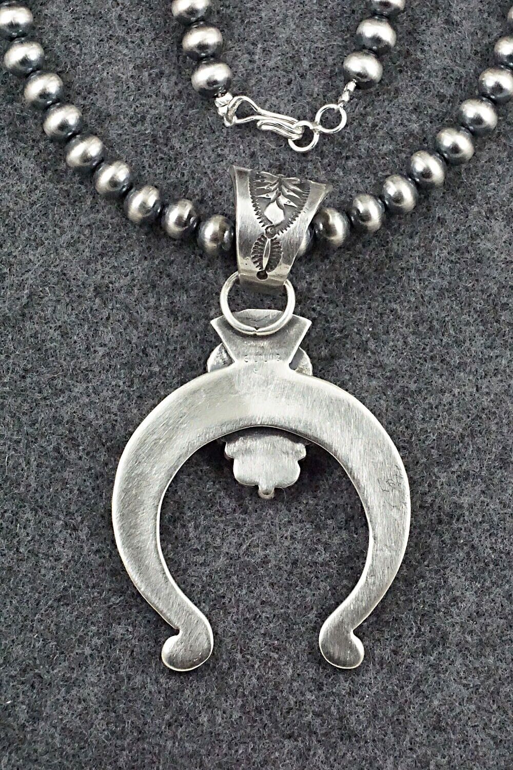 Turquoise & Sterling Silver Necklace - Samuel Yellowhair