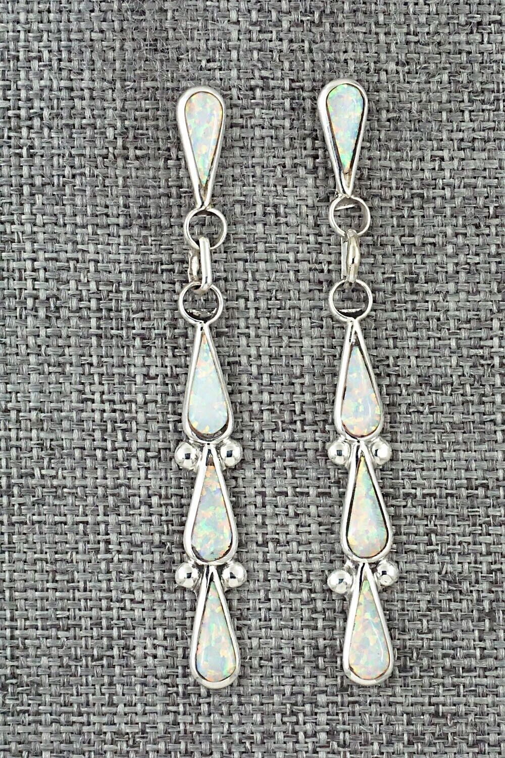 Opalite & Sterling Silver Earrings - Angela Gasper