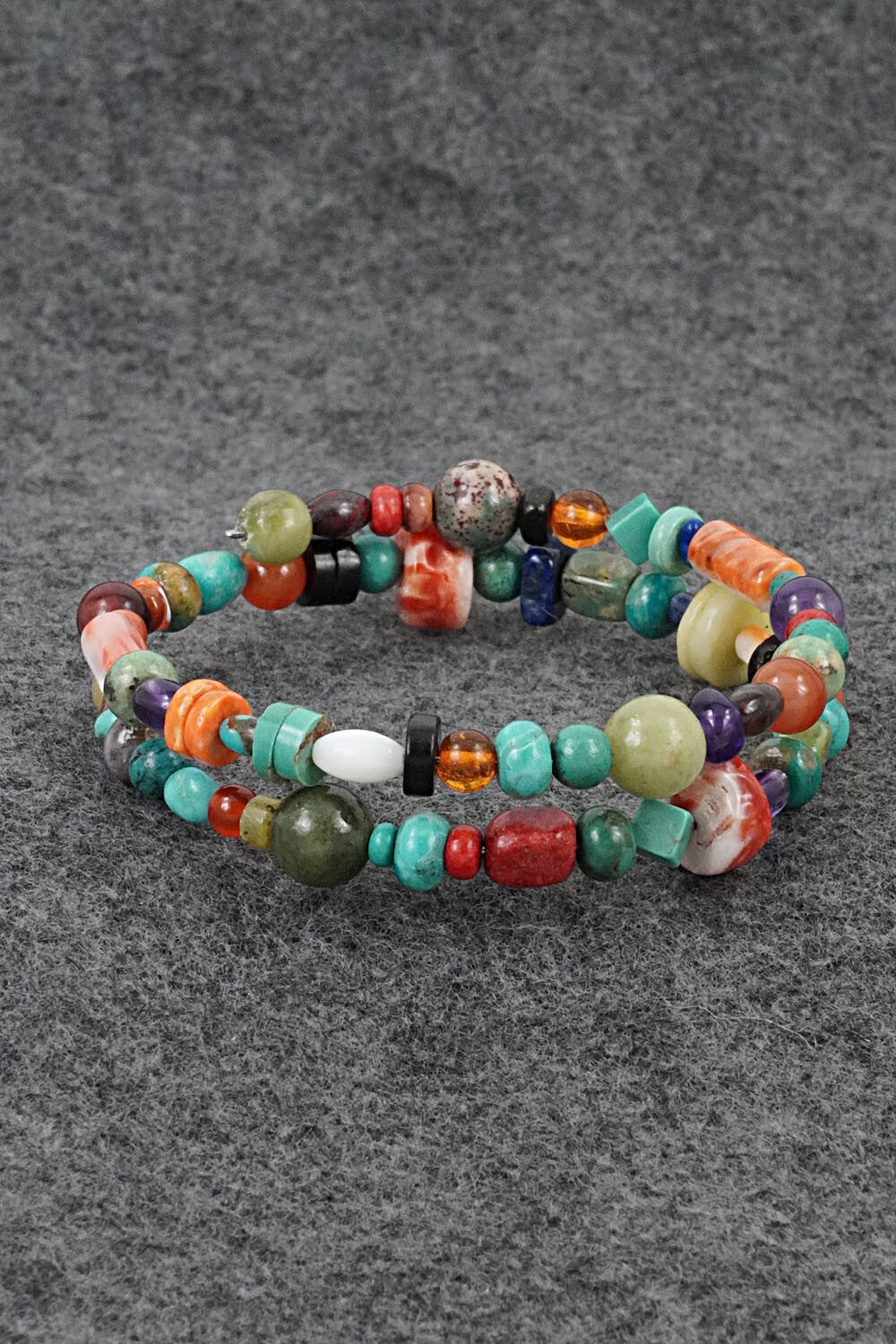Multi-Stone Beaded Bracelet - Helen Tsosie