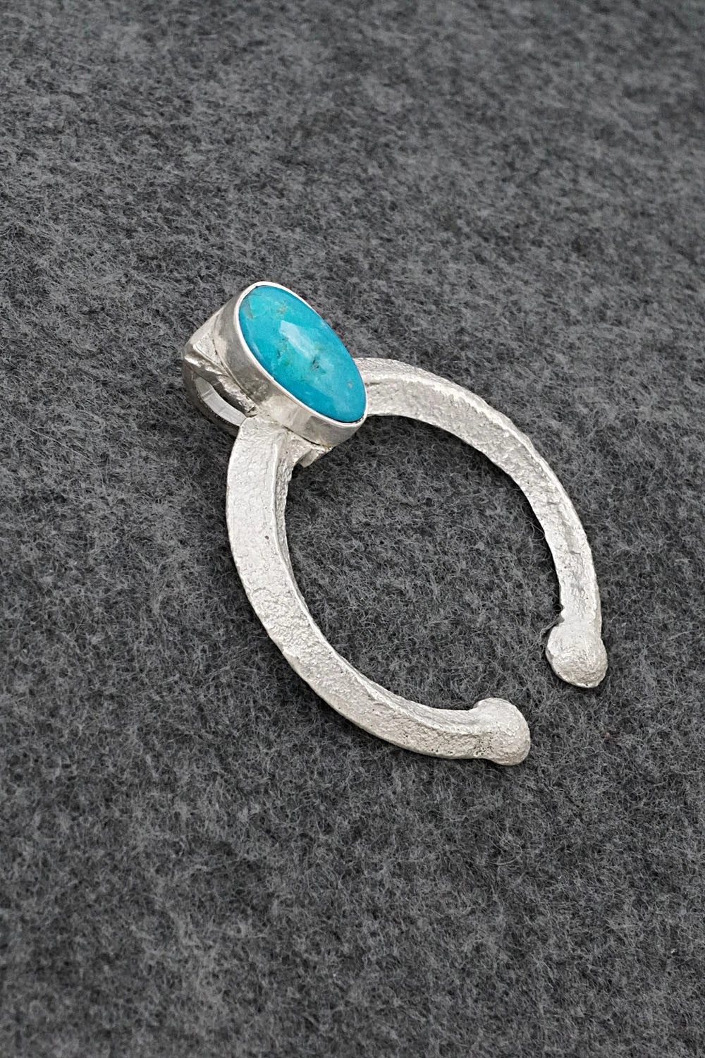 Turquoise & Sterling Silver Pendant - Cody Noble