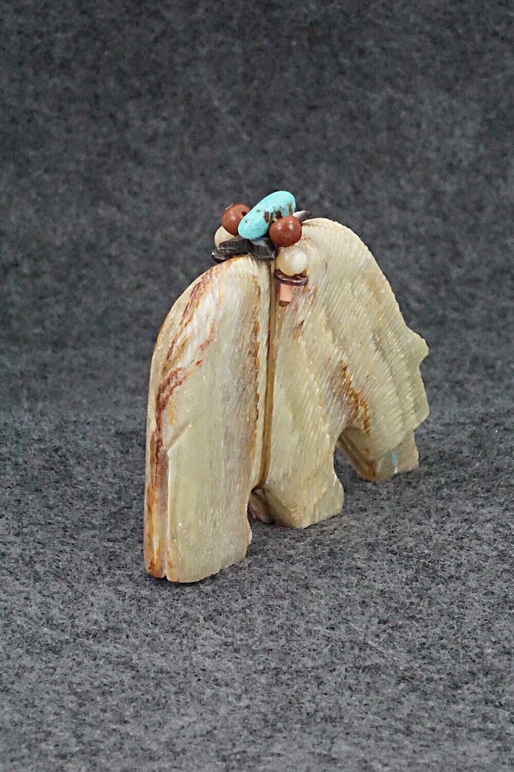 Bear Zuni Fetish Carving - Douglas Martza