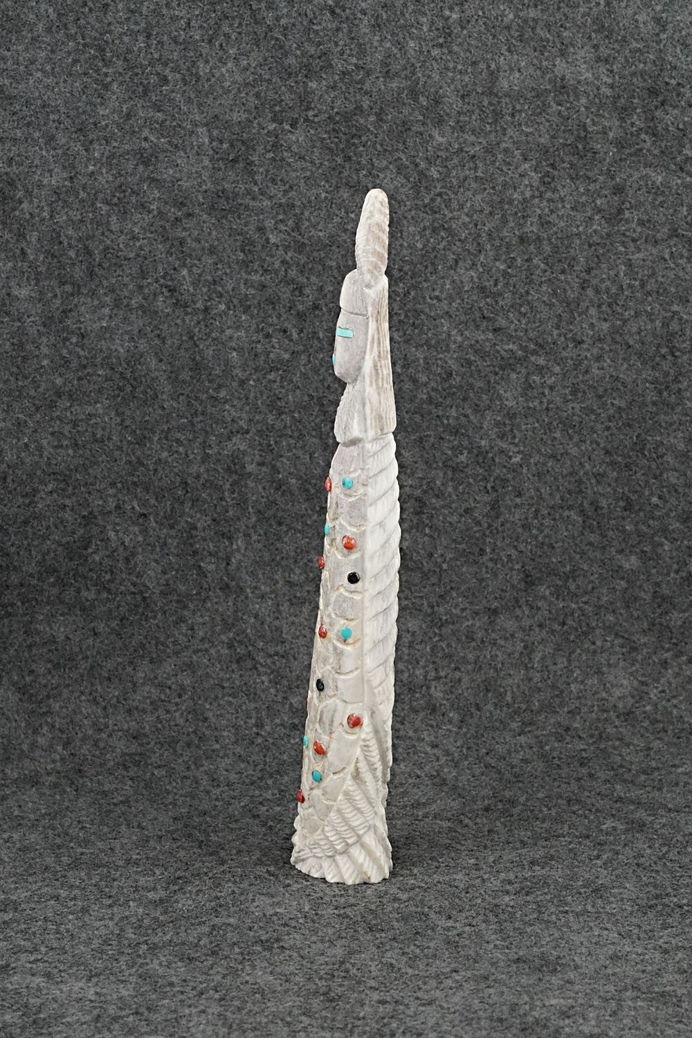 Corn Maiden Zuni Fetish Carving - Garrick Weeka