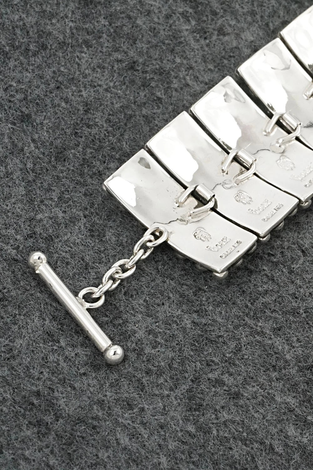 Sterling Silver Link Bracelet - Raymond Coriz