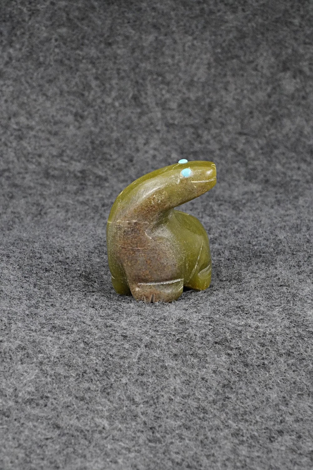 Dinosaur Zuni Fetish Carving - Cody Chavez