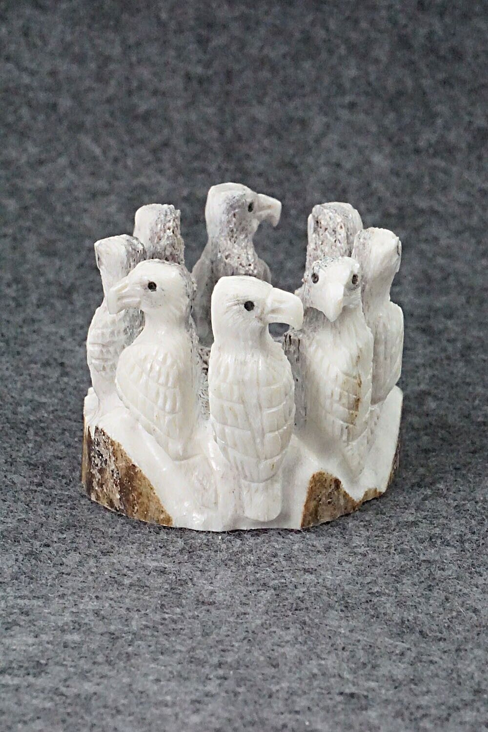 Eagles Zuni Fetish Carving - Chris Peina