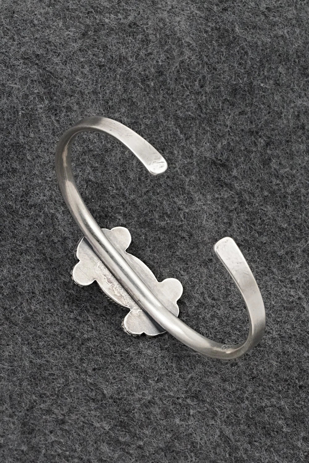 Turquoise & Sterling Silver Bracelet - Genevieve Francisco