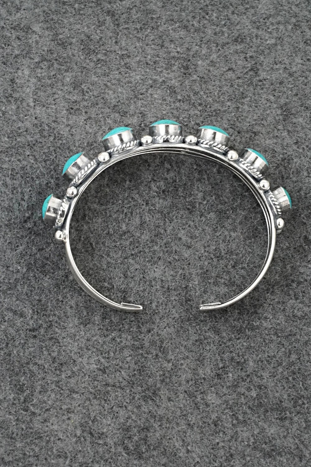 Turquoise & Sterling Silver Bracelet - Albert Smith