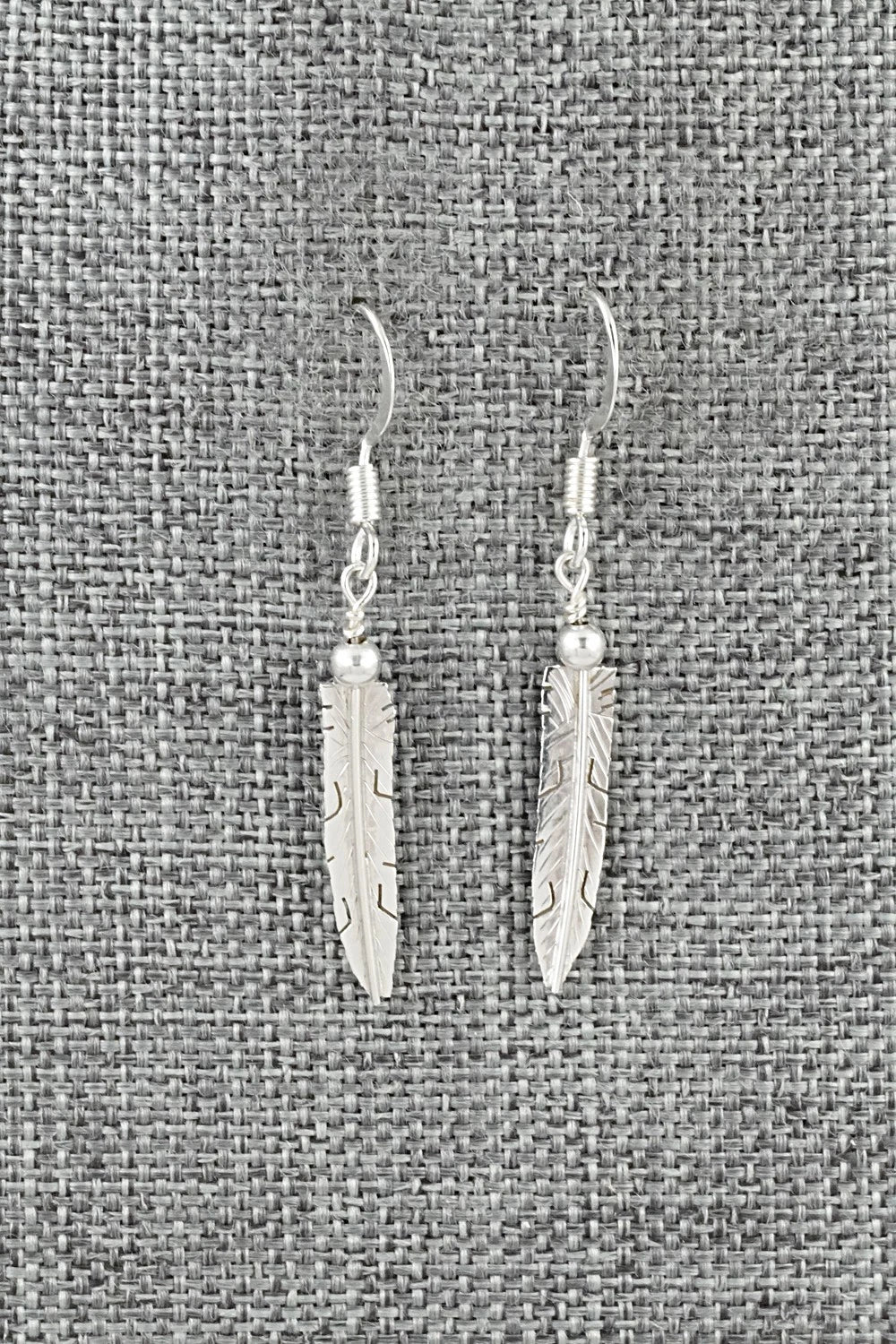 Sterling Silver Earrings - Marvin Arviso