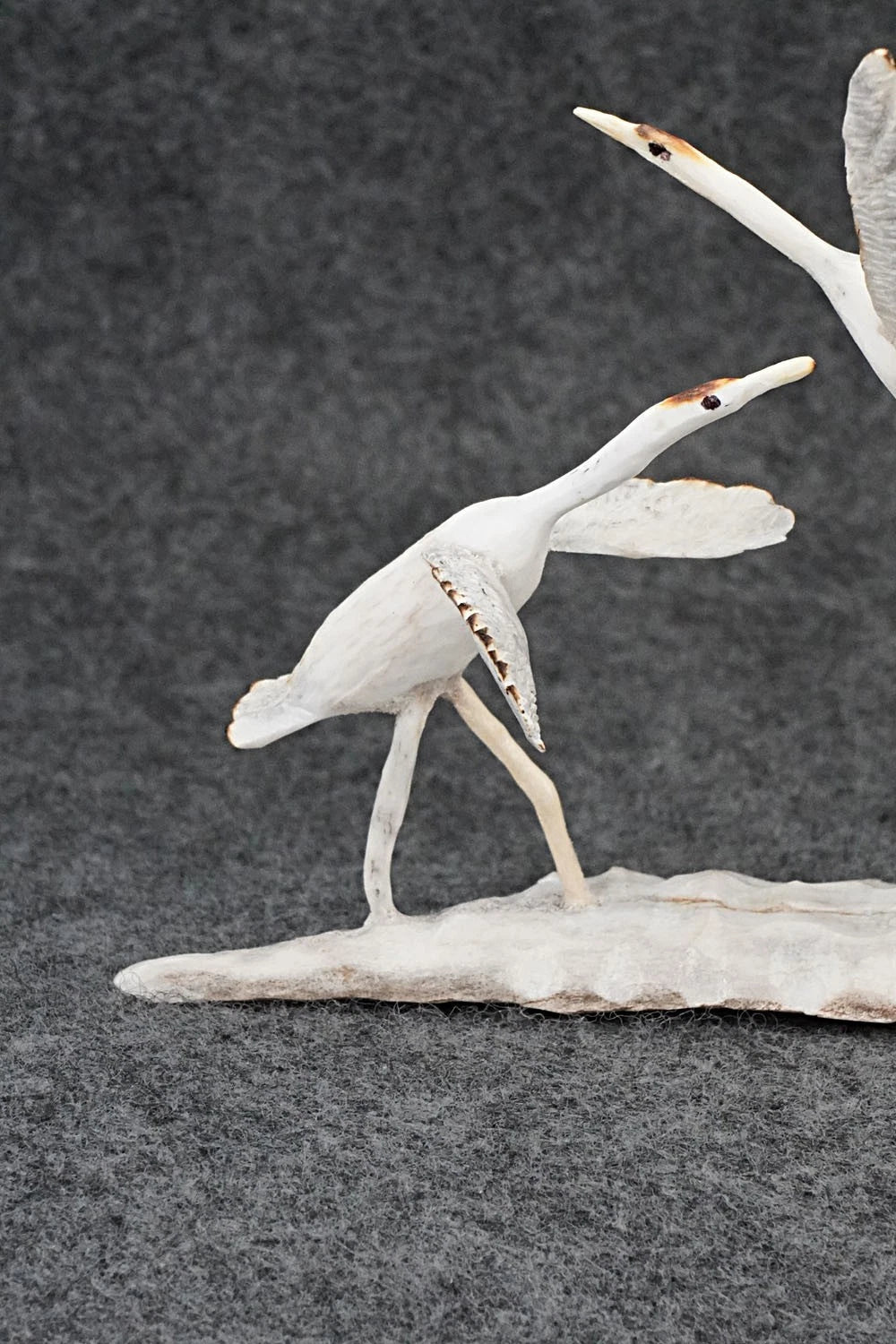 Sandhill Crane Zuni Fetish Carving - Ruben Najera