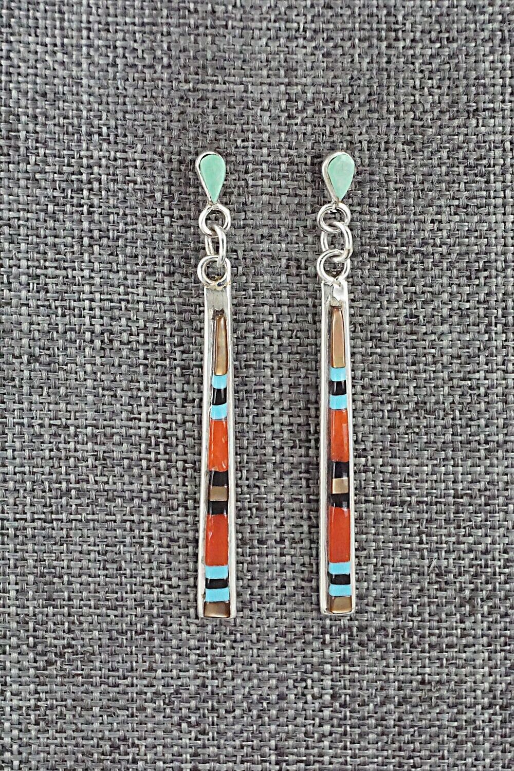 Multi-Stone & Sterling Silver Earrings - Jeanette Chavez