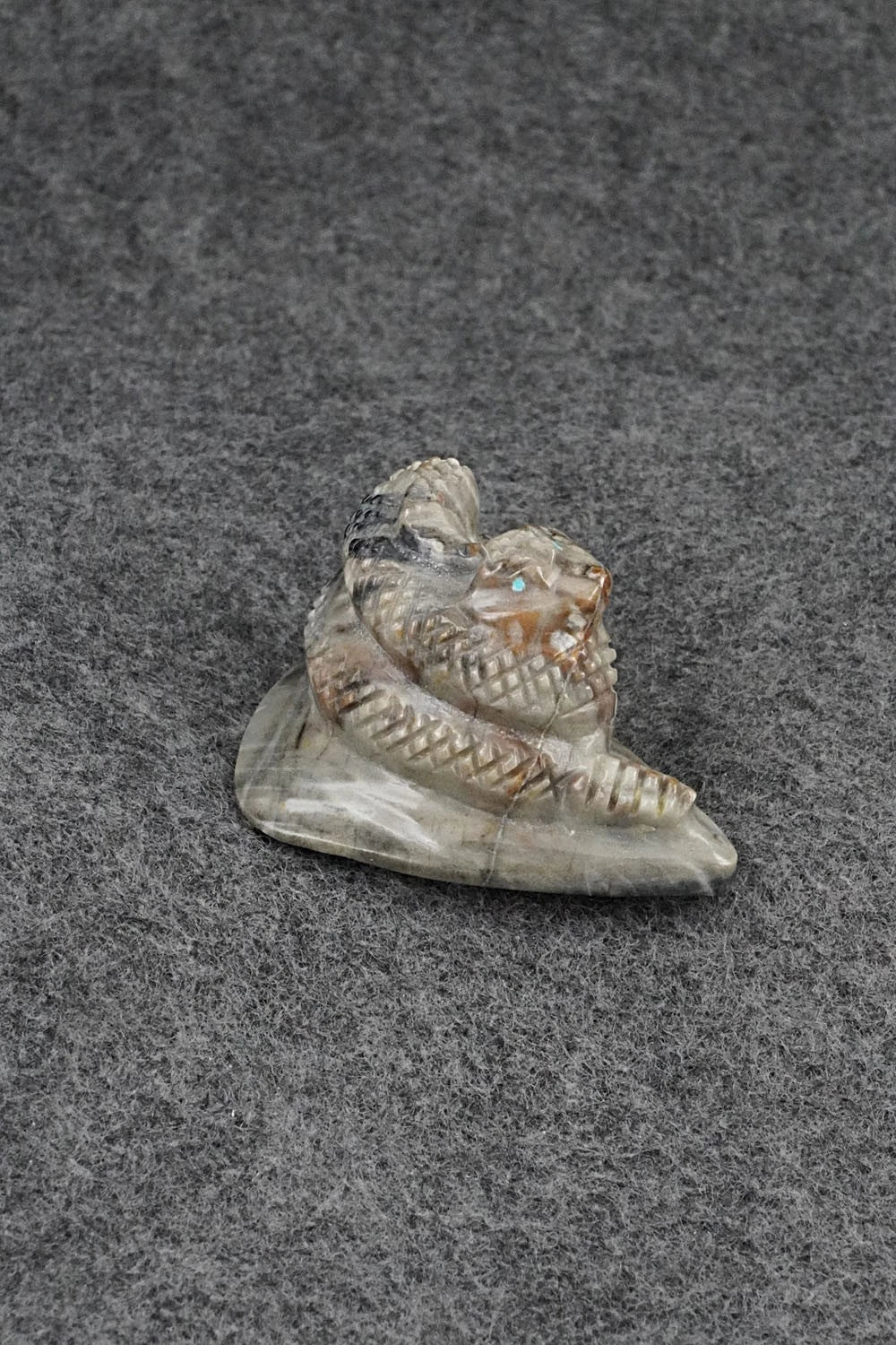 Rattlesnake Zuni Fetish Carving - Paulette & Farlan Quam