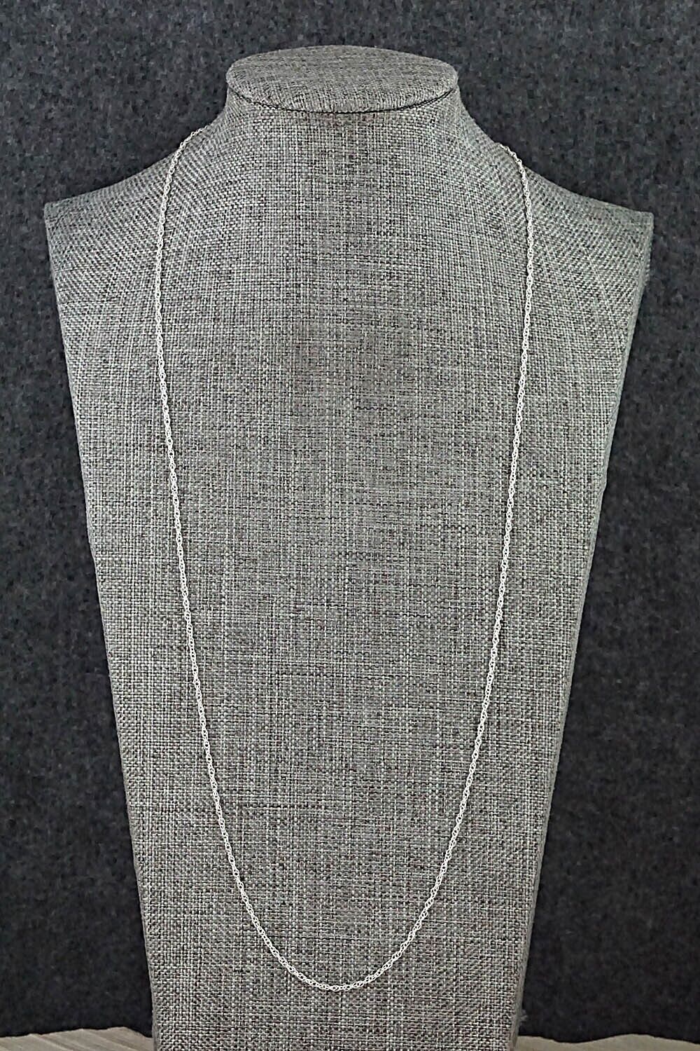 Sterling Silver Chain Necklace - Sterling Silver 30"