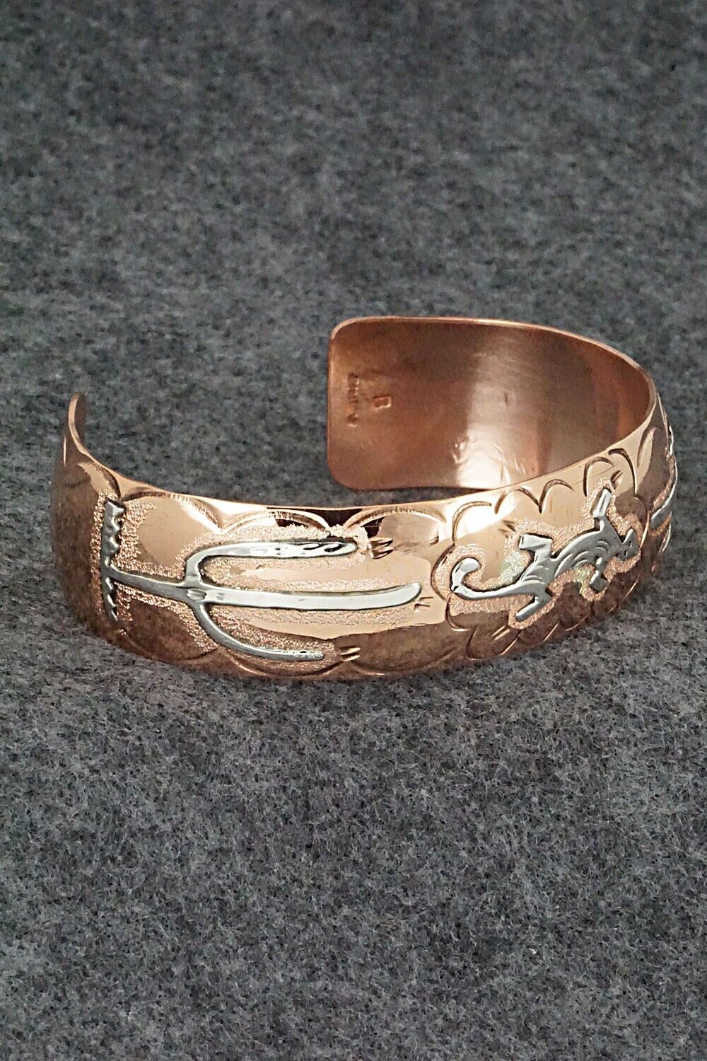 Copper & Sterling Silver Bracelet - Charlene Begay