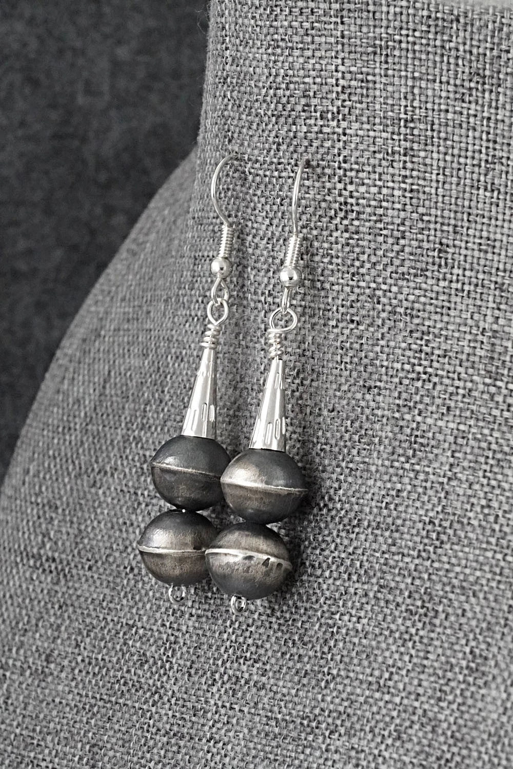 Turquoise & Sterling Silver Squash Blossom Set - Gilbert Martin
