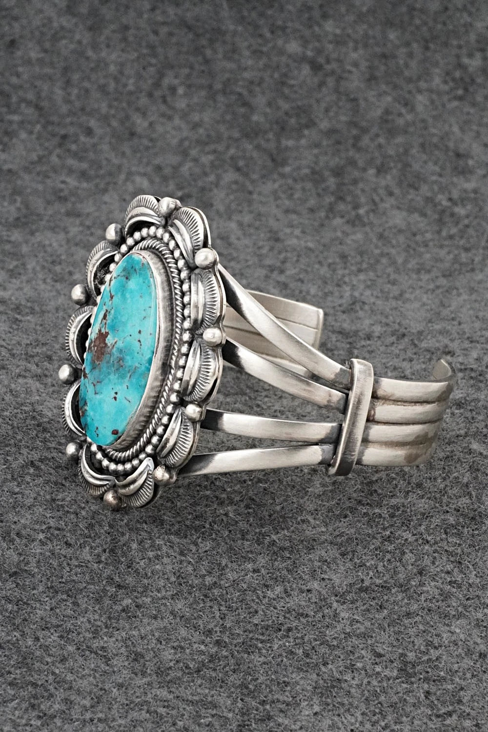 Turquoise & Sterling Silver Bracelet - Kathleen Livingston