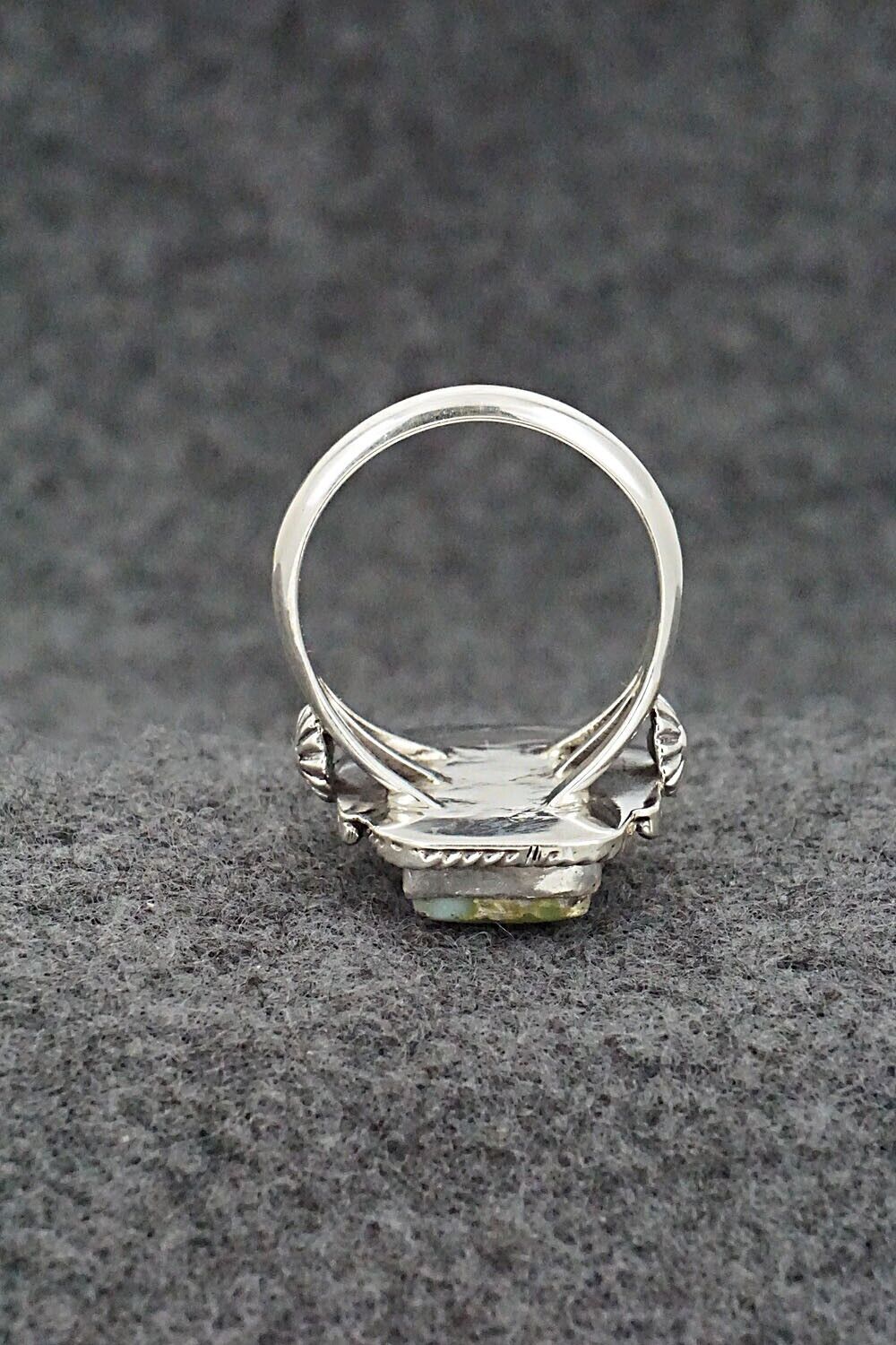 Variscite & Sterling Silver Ring - Andrew Vandever - Size 8.75