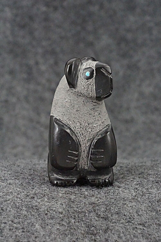 Bear Zuni Fetish Carving - Reynold Lunasee