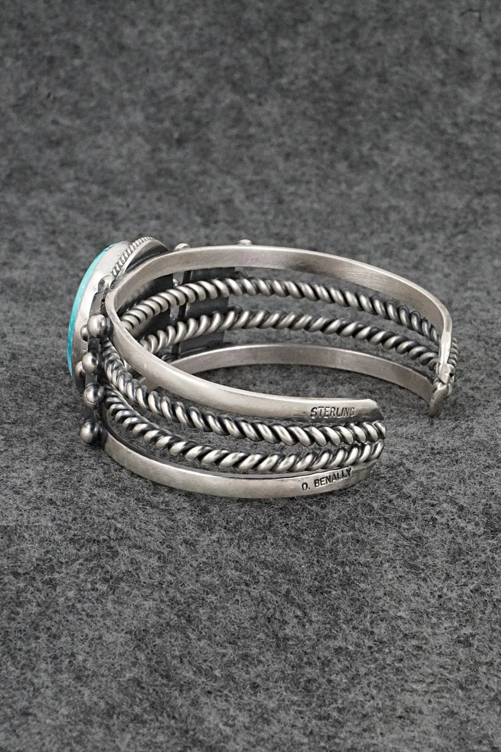 Turquoise & Sterling Silver Bracelet - Daniel Benally