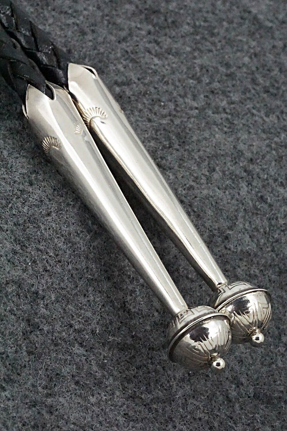 Sterling Silver Bolo Tie - Delbert Arviso