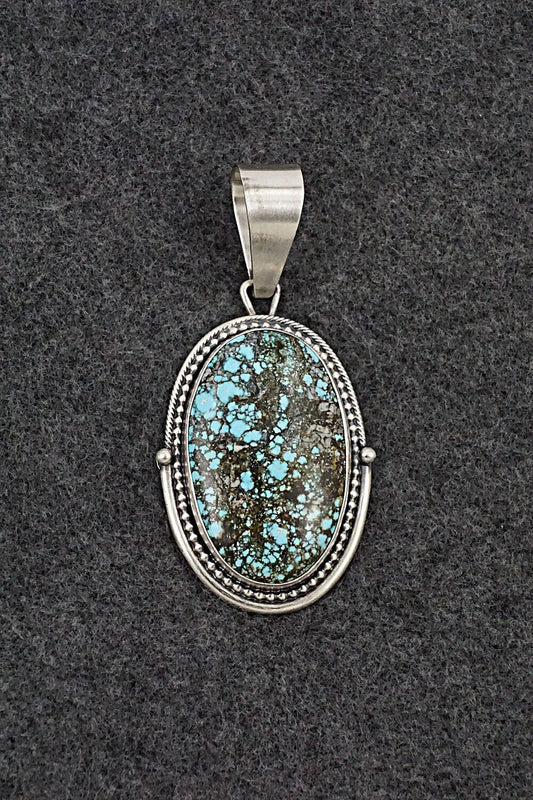 Turquoise & Sterling Silver Pendant - Daniel Benally