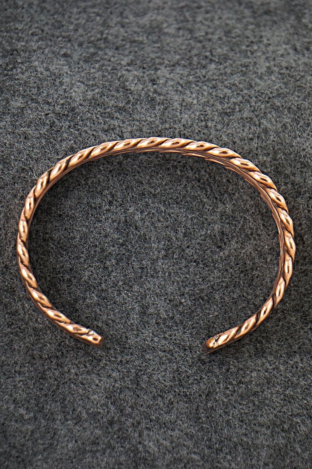 Copper Bracelet - Elaine Tahe