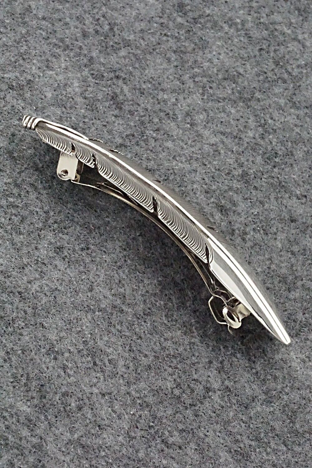 Sterling Silver Hair Barrette - Lena Platero