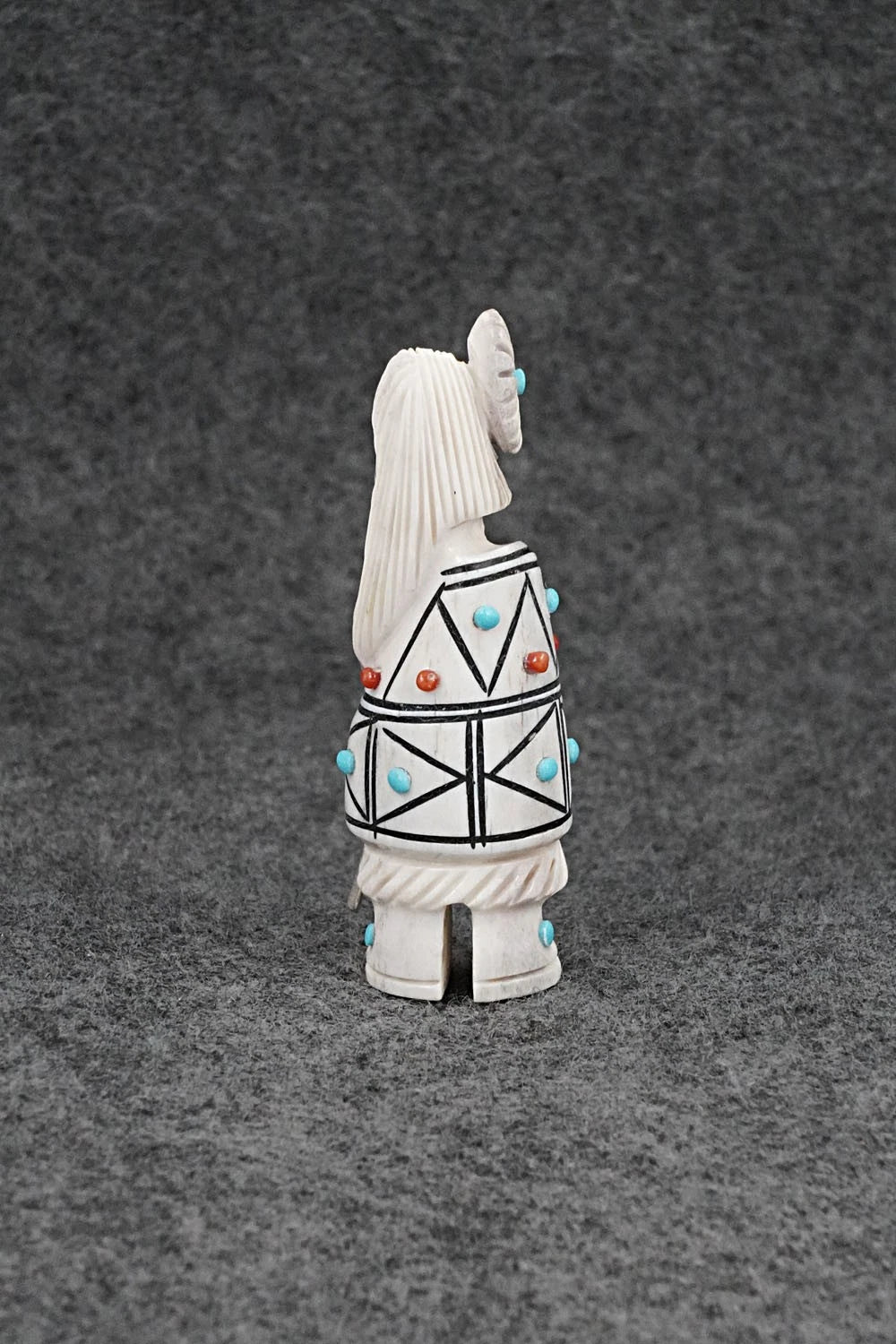 Warrior Zuni Fetish Carving - Claudia Peina
