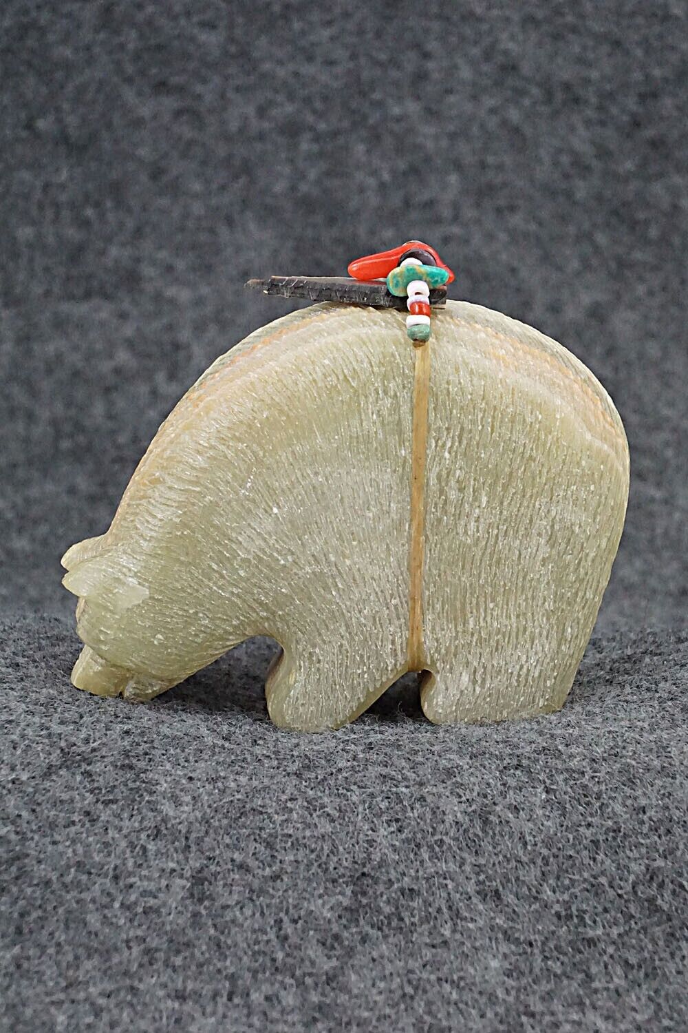 Bear Zuni Fetish Carving - Douglas Martza