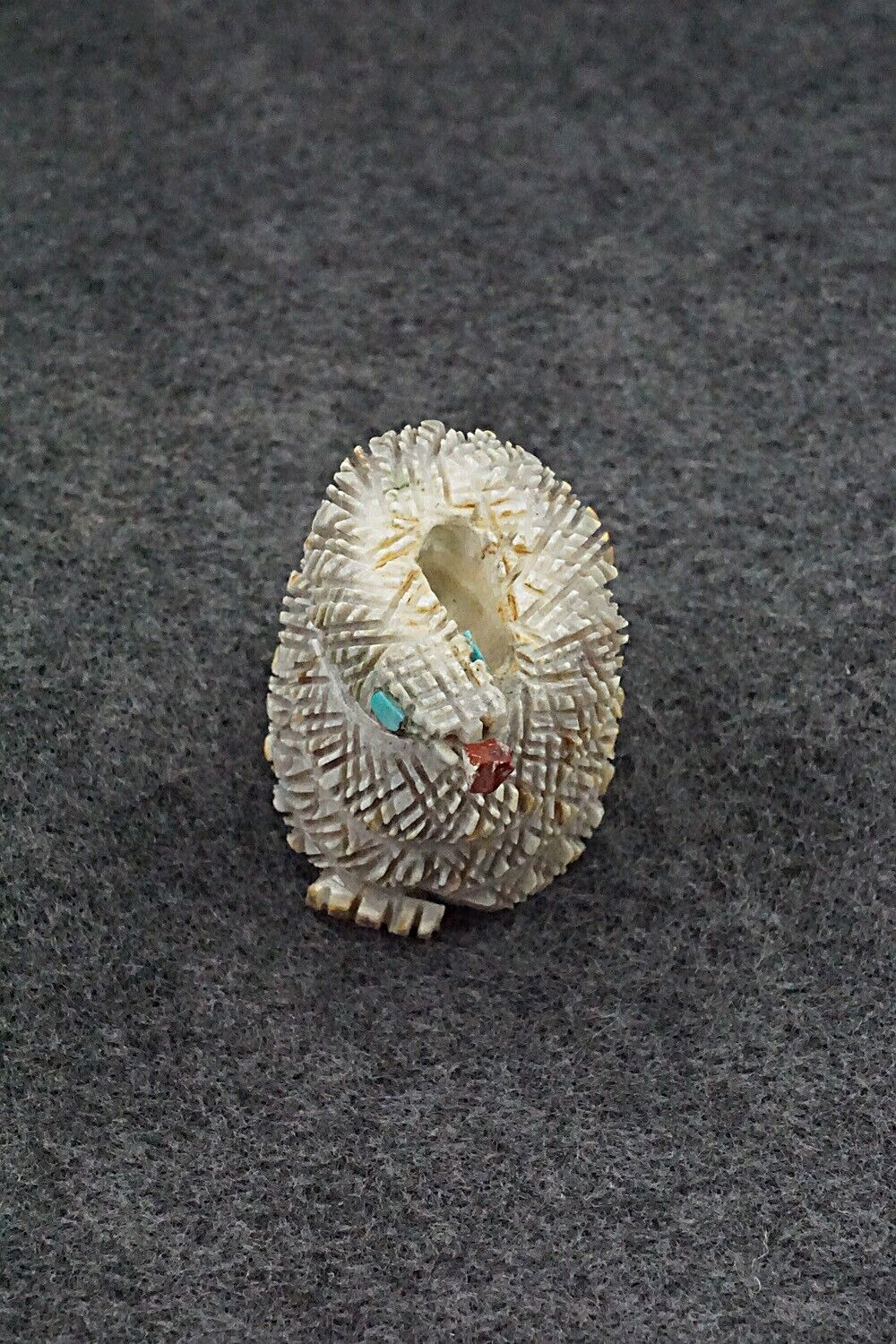 Rattlesnake Zuni Fetish Carving - Carl Etsate