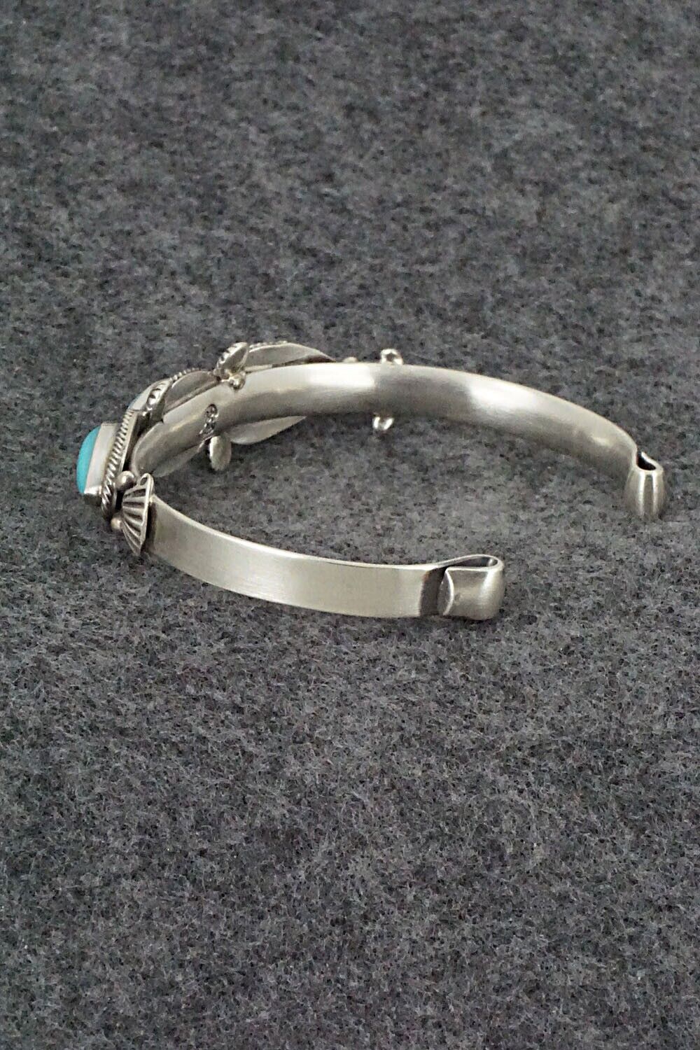 Turquoise & Sterling Silver Bracelet - Bobby Platero