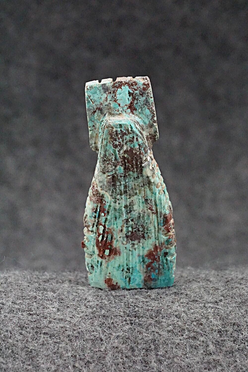 Corn Maiden Zuni Fetish Carving - Carl Etsate