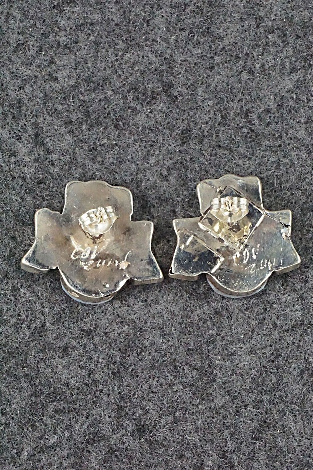 Multi Stone & Sterling Silver Earrings - Clayton Vacit