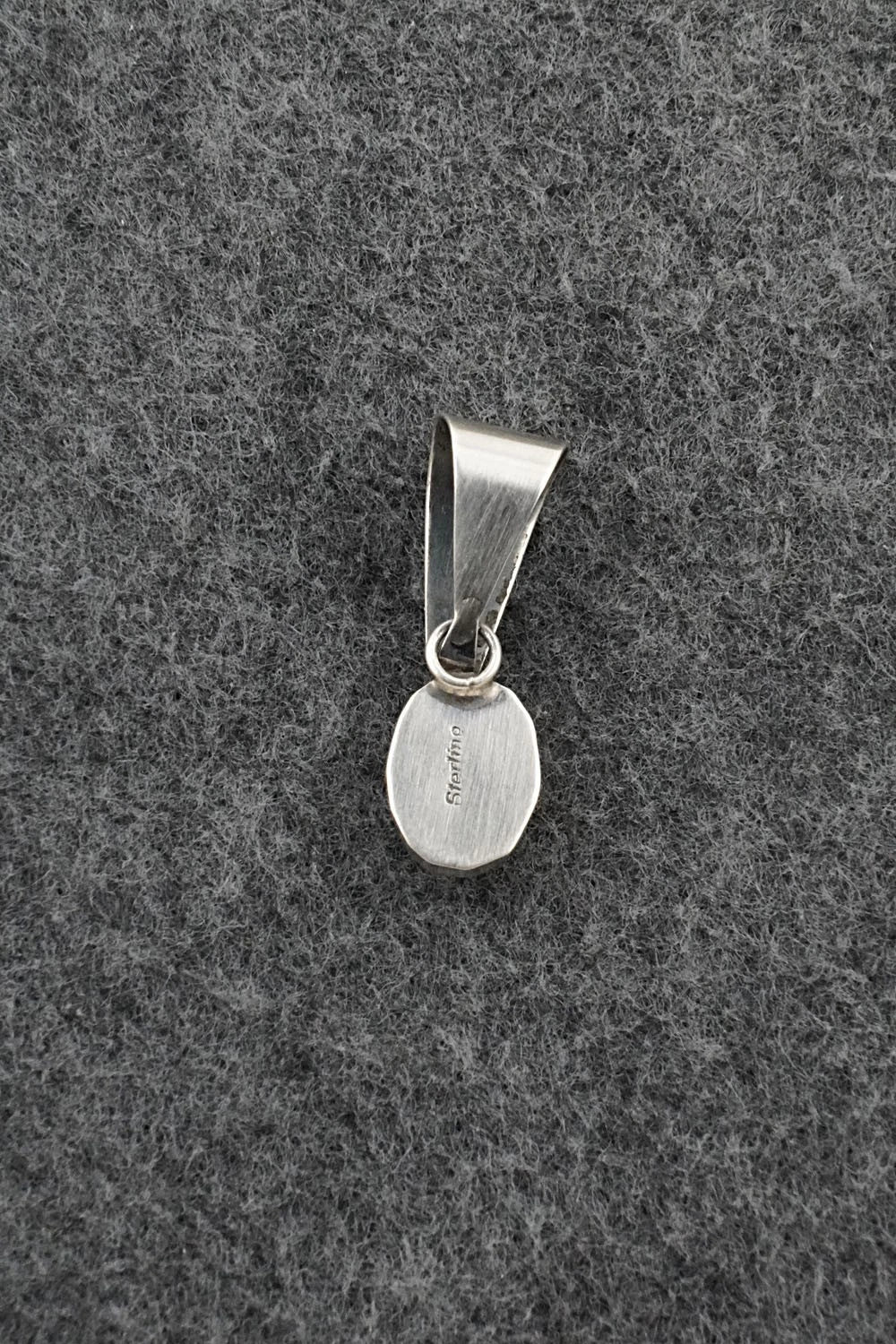 Turquoise & Sterling Silver Pendant - Rosemary Saunders