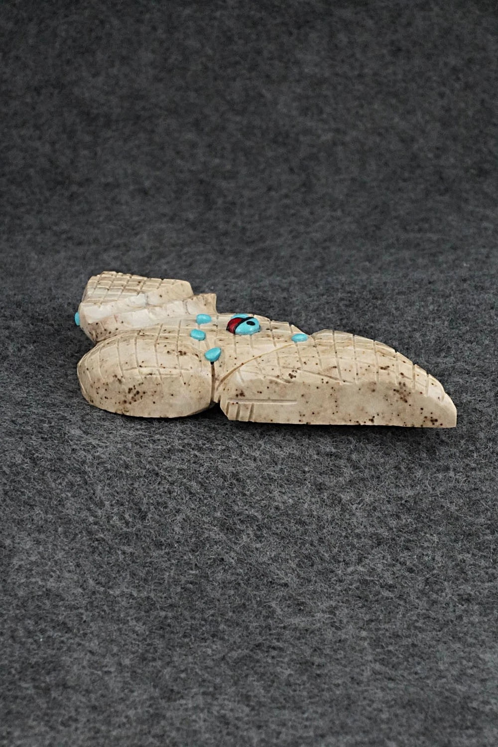 Horned Toad Zuni Fetish Carving - Danette Laate