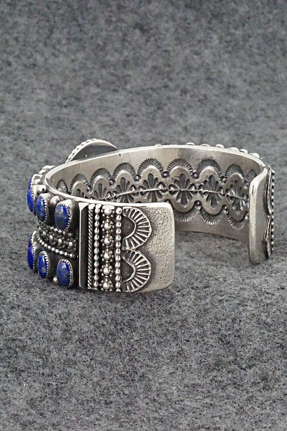 Lapis & Sterling Silver Bracelet - Myron Etsitty