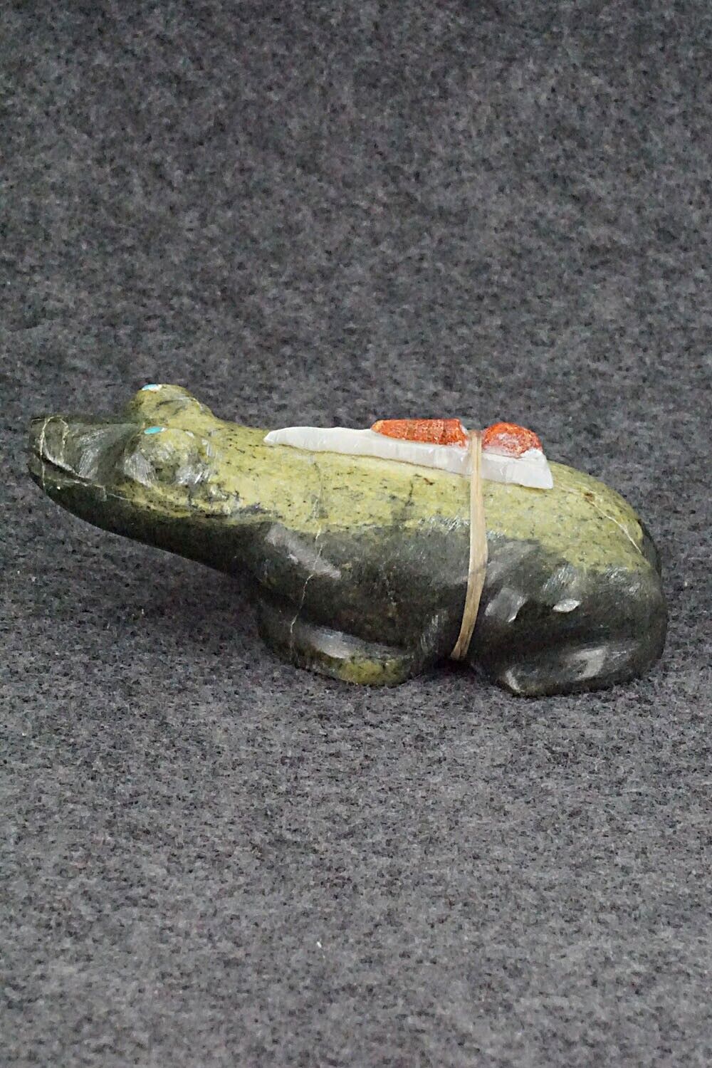 Frog Zuni Fetish Carving - Delvin Leekya