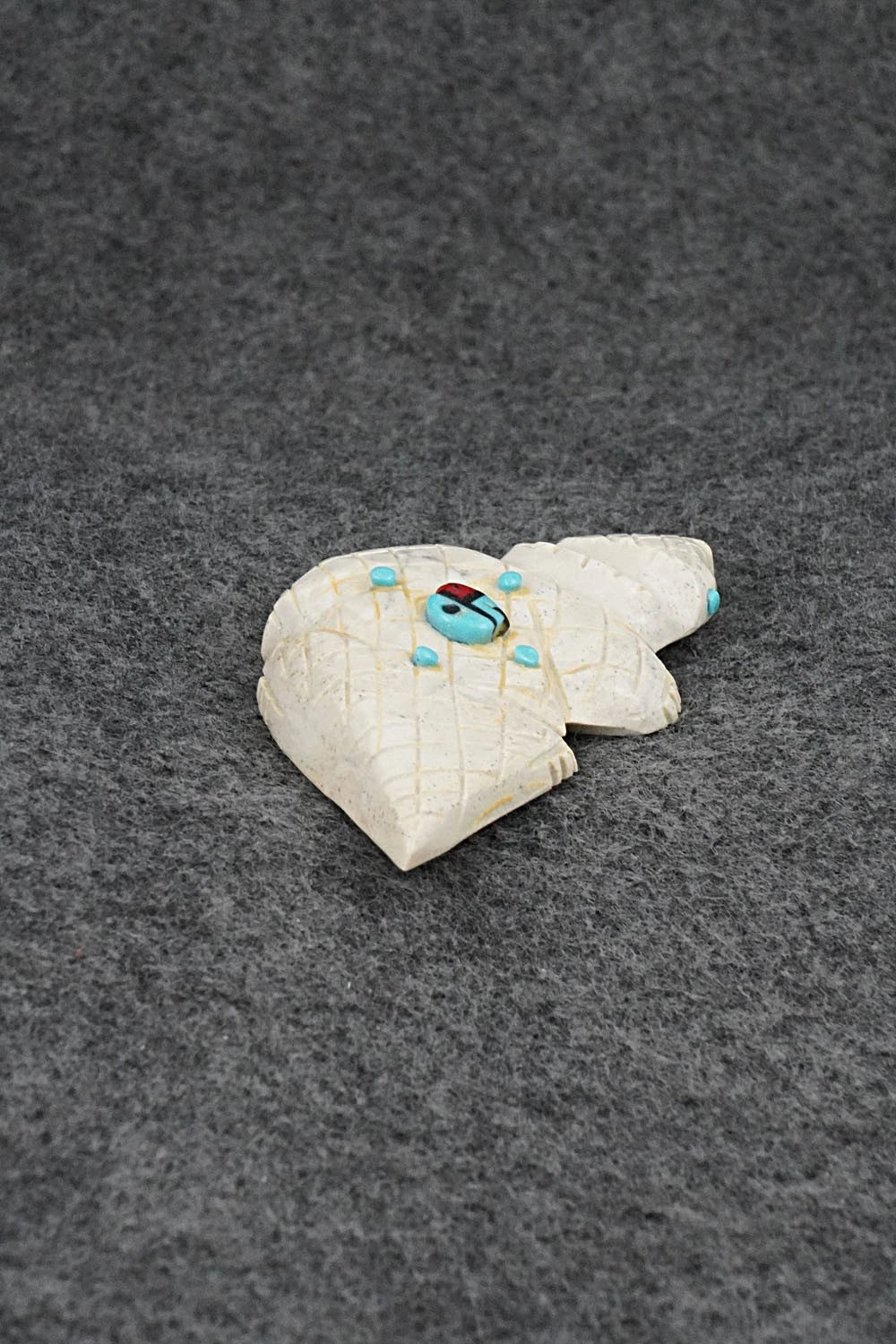 Horned Toad Zuni Fetish Carving - Danette Laate
