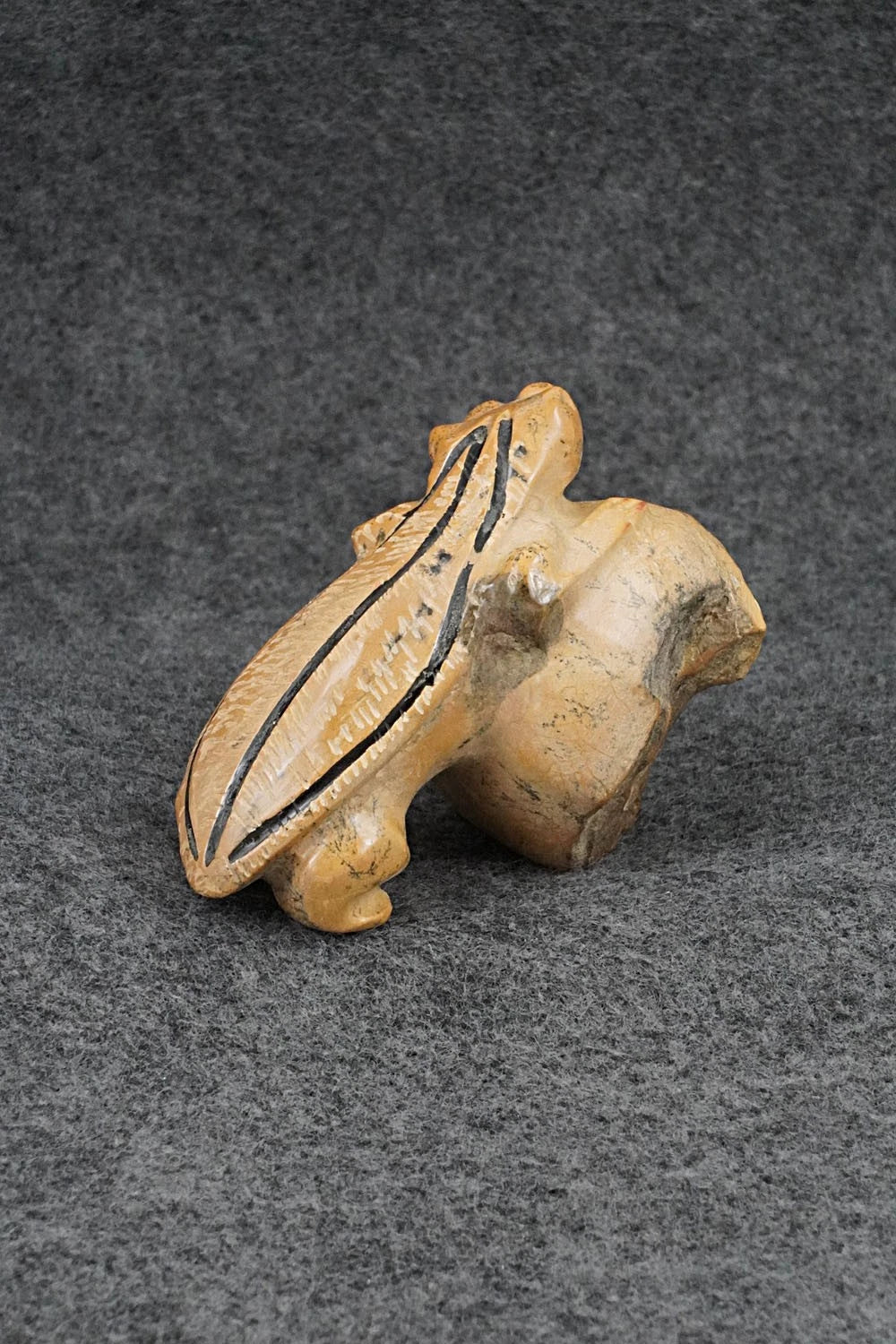 Badger Zuni Fetish Carving - Freddie Leekya