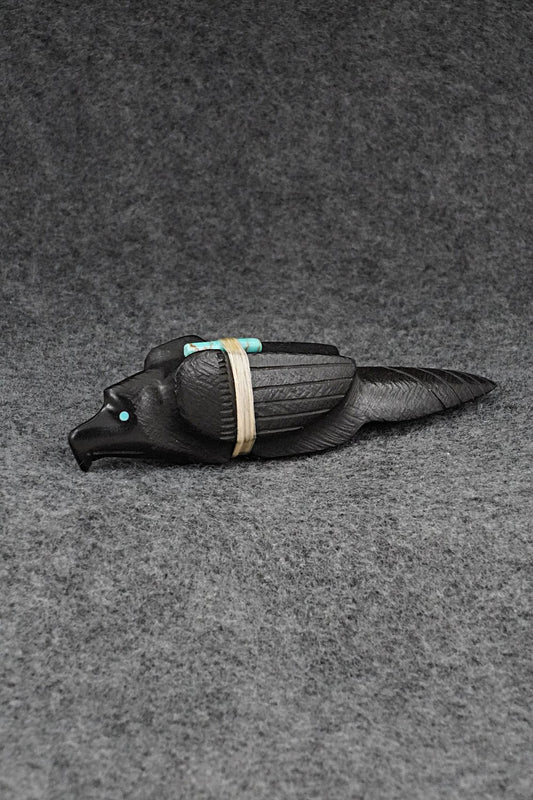 Eagle Zuni Fetish Carving - Herbert Halate