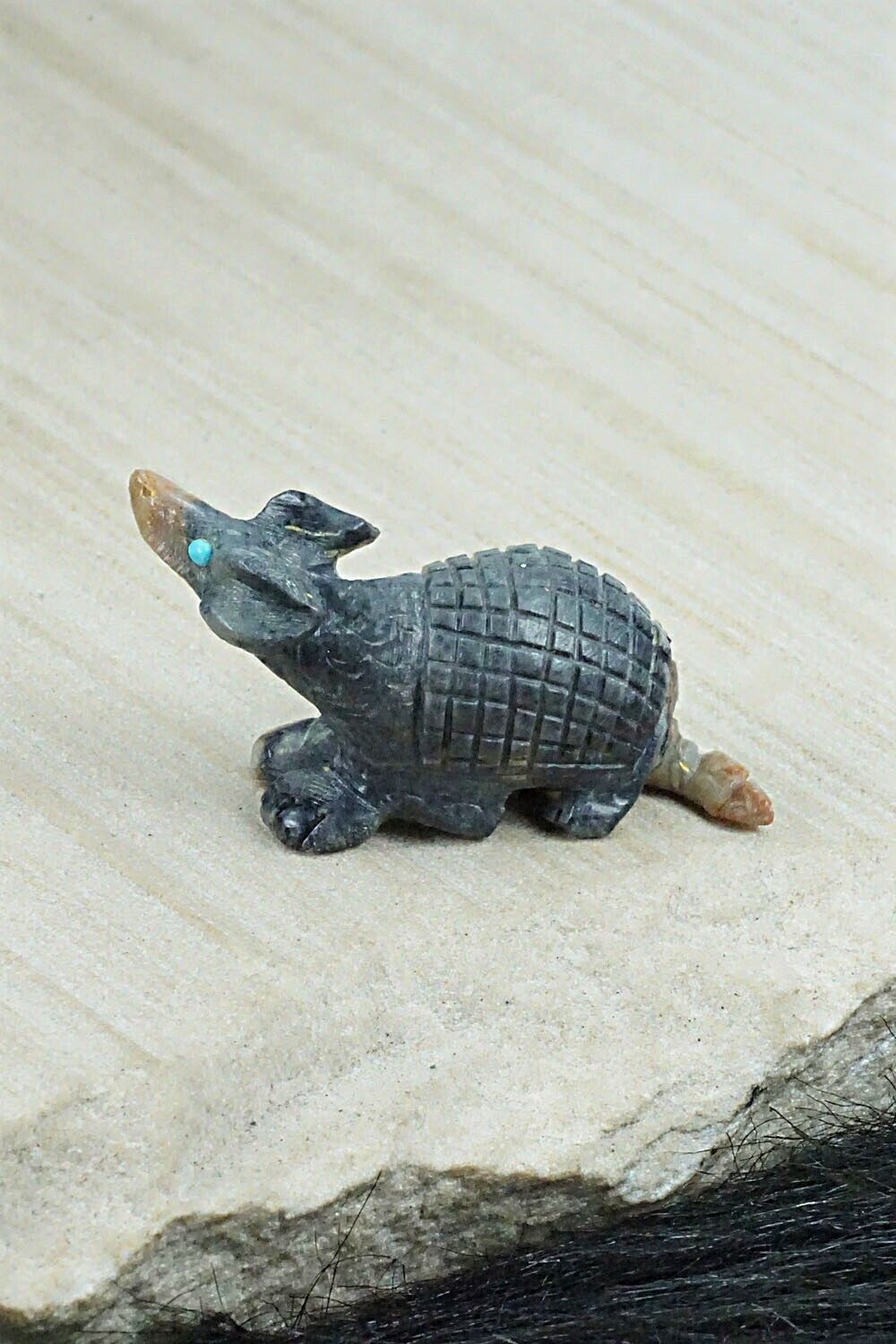 Armadillo Zuni Fetish Carving - Dana Malani