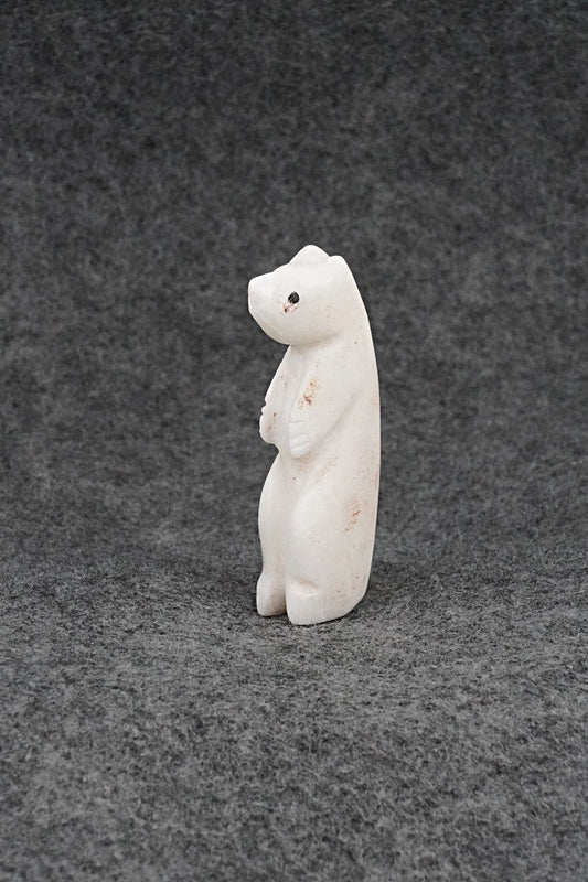 Bear Zuni Fetish Carving - Justin Red Elk