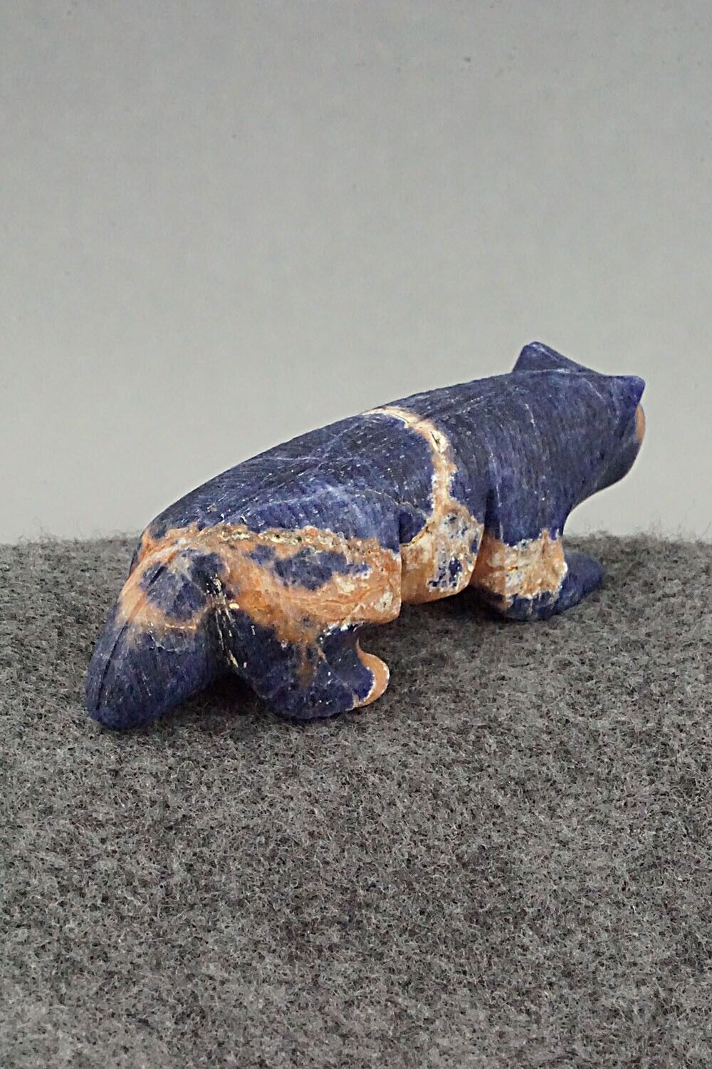 Badger Zuni Fetish Carving - Ronnie Lunasee