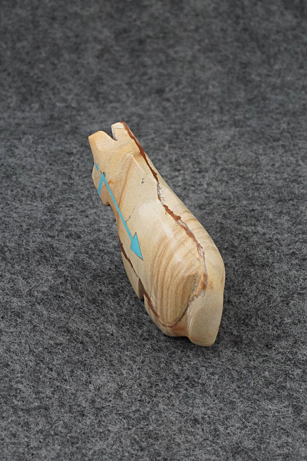 Horse Zuni Fetish Carving - Bernard Laiwakete