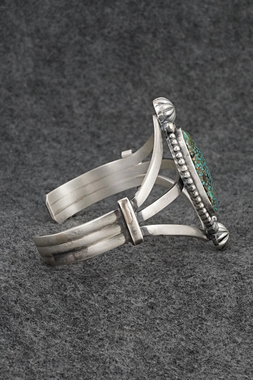 Turquoise & Sterling Silver Bracelet - Darrin Livingston